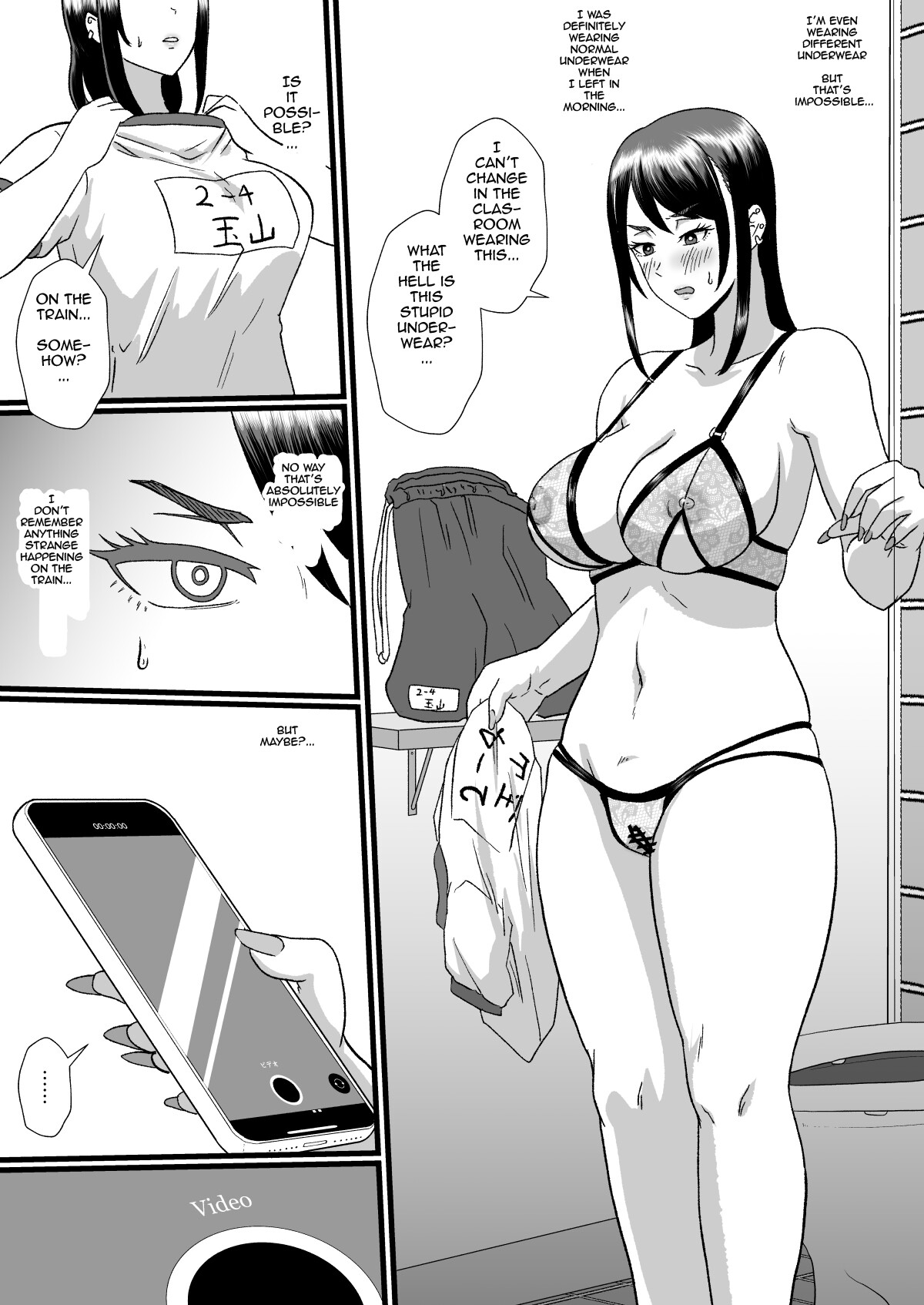 Hentai Manga Comic-The Perception-altering Man Who Appeared On The School Train-Read-20